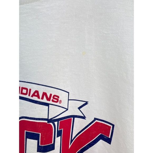 Vtg NWT 1999 Crable Sportswear Cleveland Indians Stock In The Tribe Sz L Shirt - Picture 11 of 11